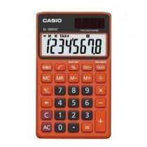 Calculadora Portátil Casio 8 Dígitos - Vermelha/Preta