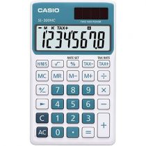 Calculadora Básica 8 Dígitos SL-300NC Azul Claro - Casio