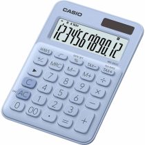 Calculadora de Mesa 12 Dígitos MS20UC Azul Claro - Casio