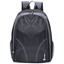 Mochila para Notebook 15.6" Nylon Cinza Preta BN-01 - Vinik