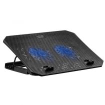 Base para Notebook Duplo Fan com LED Azul - Multilaser