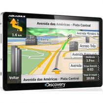 GPS Discovery Channel MTC3752 Tela 5" Slim - MP3 / MP4 Player, Monumentos em 3D 