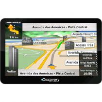 GPS Discovery Channel MTC3572 Slim Tela7.0" - TV Digital, Mp3 e Mp4 Player - Aqu