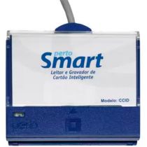 Leitor e Gravador de Cartão Inteligente USB - PertoSmart