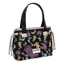 Bolsa Feminina para Notebook até 14.1 Mod.1018 Preta Estampada Stella Sabbah - T