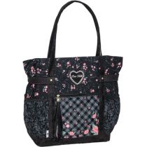 Bolsa Feminina Modelo 10096 Fine Folk Cor Preta - TN Bolsas