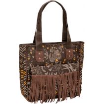 Bolsa feminina Wild Nature para Notebook até 15.4" 10093 Marrom Stella Sabahh - 