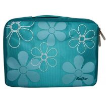 Case c/ Alça para Notebook até 10" Mod.JT-NBB027 Floral Azul - Kolke