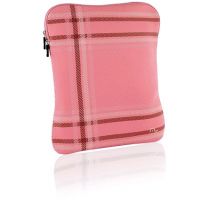 Case para Notebook até 14" Neoprene Mod.BO155 Xadrez Rosa - Multilaser