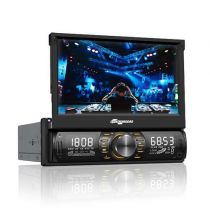 Som Automotivo MTC6612 Bluetooth, Tela 7” LED Touchscreen, FM, USB, SD - Aquarius 