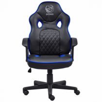 Cadeira Gamer Mad Racer STI Master Preto e Azul - PCYes