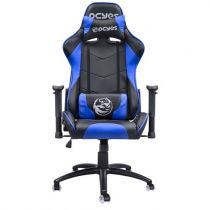 Cadeira Gamer Mad Racer V8 Azul com Rodas em Gel - MADV8AZGL - Pcyes