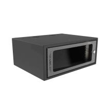 Mini Rack De Parede Cftv Em Plástico 4u 400mm - Fibracem