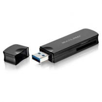 Leitor de Cartão AC290 USB 3.0 Preto - Multilaser 