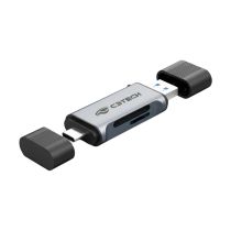 Hub Leitor De Memória SD/TF USB-USB-C HU-L50GY - C3TECH