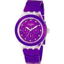 Relógio Feminino de Acrílico 94147LPMEPY6 - Mondaine