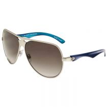 Óculos de Sol Mormaii Trance Silver & Blue - Prateado / Azul - Tamanho Único 