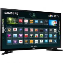 Smart TV LED 43" Samsung UN43J5200AGXZD Full HD Conversor Digital 2 HDMI 1 USB Screen Mirroring e Connect Share Movie