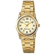 Relógio Analógico Feminino LTPV001G9BUDF Dourado - Casio 