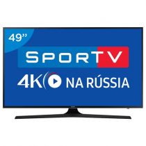 Smart TV LED 49” 4K/UltraHD Conversor Digital -  Samsung