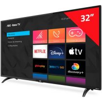 Smart TV 32" HD Roku 32S5195/78G HDMI - AOC