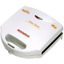 Sanduicheira Easy Toast S03 - Capacidade para 2 sanduiches Branca 220V - Mondial