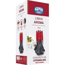 Conjunto de Utensílios para Cozinha Nylon 7 Peças - Mor