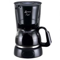 Cafeteira Fast - 550W, Sistema Corta Pingos, Jarra de Vidro Resistente, Capacidade até 14 Cafés - Lenoxx