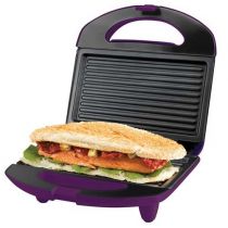 Sanduicheira Mini Grill Easy Meal Colors Roxo SAN232 Cadence