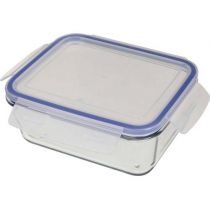 Pote Refratário Retangular Com Tampa 1.5L Glass 7774 - Mor