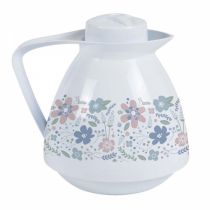 Bule Térmico Amare 650ml Branco Decorado - Mor