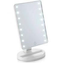 Espelho de Mesa Touch LED Branco 180° HC174 - Multilaser 