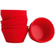 Kit Forma de Silicone Cupcake Muffin 12 Unidades 8511 - Mor