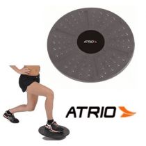 Disco de Equilíbrio Fitness Cinza/Preto - Átrio 