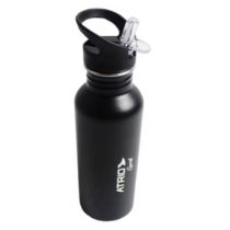 Garrafa Squeeze Preto Sport 600ml Térmica - Atrio