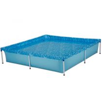 Piscina Quadrada 1.500 Litros Azul 001003 - Mor