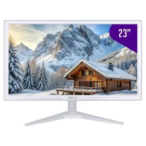 Monitor 23" Office LED 5ms HDMI+VGA White SM235MS75YW - Skul