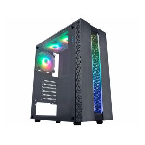 Gabinete Gamer Kratos Cg-42tp Painel Fita LED RGB - K-mex