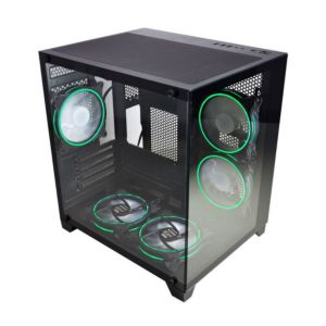 Gabinete Gamer Aquário CG-0305 Micro ATX - K-MEX