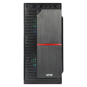 Gabinete Gamer Plate Lateral Acrílico c/ 2 fans - VINIK