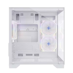 Gabinete Gamer Clarity S/Fan S/Fonte ATX/ITX - Fortrek