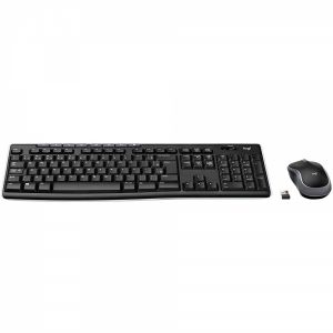 Kit Teclado e Mouse sem Fio MK270 Preto USB - Logitech