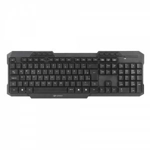 Kit Teclado e Mouse sem Fio K-W10BK Preto - C3Tech