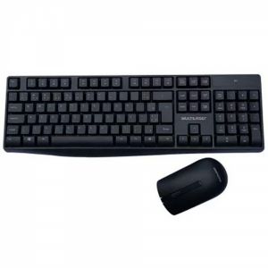 Kit Teclado e Mouse sem Fio 2.4Ghz USB TC270 - Multilaser