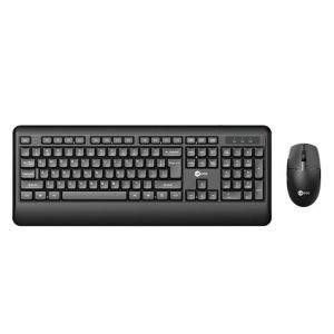 Kit Teclado e Mouse sem fio KW202 Preto - Lecco