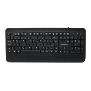 Teclado Multimidia USB KB-M100BK Preto - C3Tech