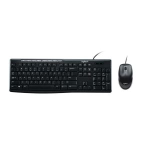 KIT Teclado e Mouse USB MK200 Preto - Logitech