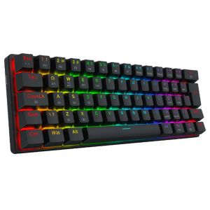 Teclado Gamer Jax Pro RGB Switch Marrom K613-KBS - Redragon