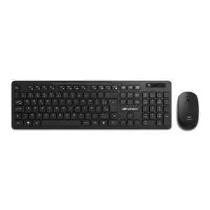 Kit Teclado + Mouse Sem Fio K-W20BK - C3Tech