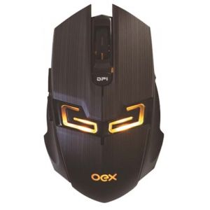 Mouse Gamer Killer  Preto e Laranja Ms312 - Oex 